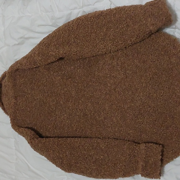 Garage Teddy Bear Jacket Brown Size S EUC - Picture 5 of 5